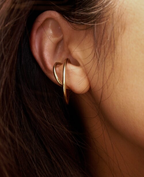 Ear cuff doré comment porter