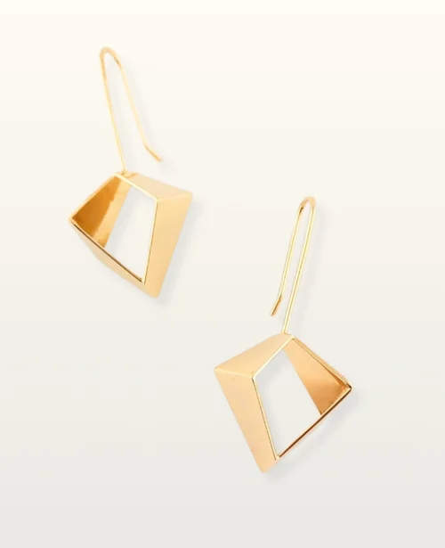 boucles d'oreilles architecturales statement